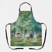 Tablier Pierre-Auguste Renoir - La fête à Saint-Cloud (Recto)