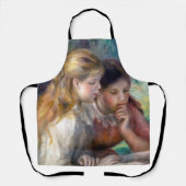 Tablier Pierre-Auguste Renoir - Lecture (Recto)