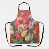 Tablier Pierre-Auguste Renoir - Tulip Bouquet (Recto)
