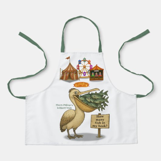 Tablier Pierre pelican's brilliant beak (Recto)