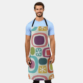 Tablier Pierres de l'ère atomique colorées (Porté)