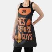 Tablier Pies Avant Les Gars Monogramme Amusant Humour (Insitu)