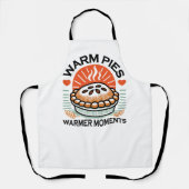 Tablier Pies chaudes Moments plus chauds - Conception d'au (Recto)