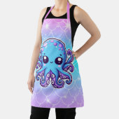 Tablier Pieuvre bleue mignonne (Insitu)