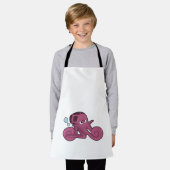 Tablier Pieuvre en moto (Porté)