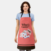 Tablier Pig Apron Cool de What’s Cookin (Porté)
