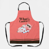 Tablier Pig Apron Cool de What’s Cookin (Recto)