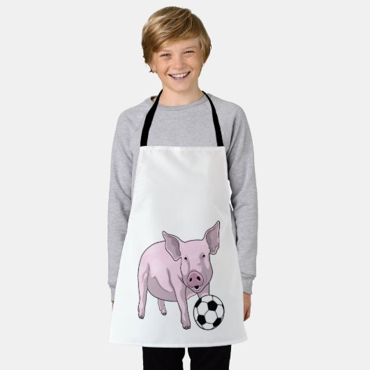 Tablier Pig Soccer joueur Soccer (Porté)