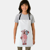 Tablier Pig with coffee pot (Insitu)