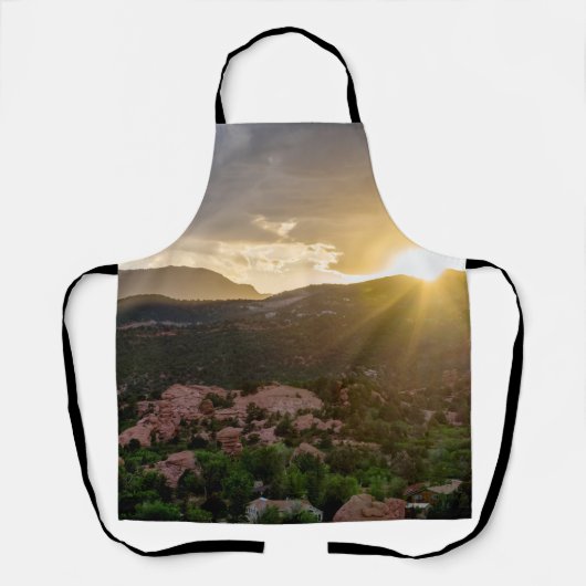 Tablier Pikes Peak Sunset Haze Apron (Recto)