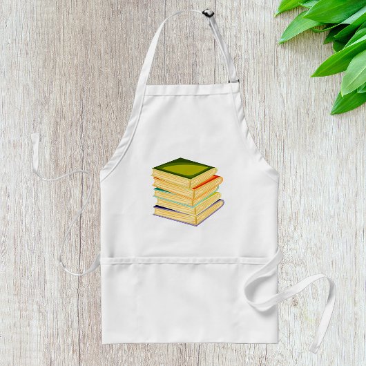 Tablier Pile de livres Lover Art et lecture