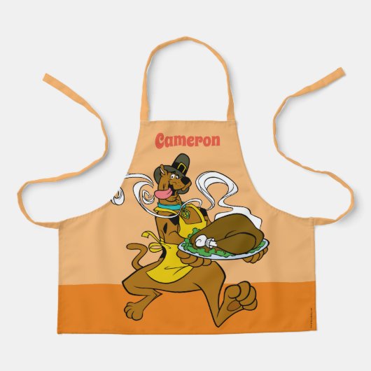 Tablier Pilgrim Scooby-Doo With Turkey (Recto)