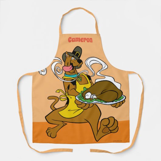 Tablier Pilgrim Scooby-Doo With Turkey (Recto)