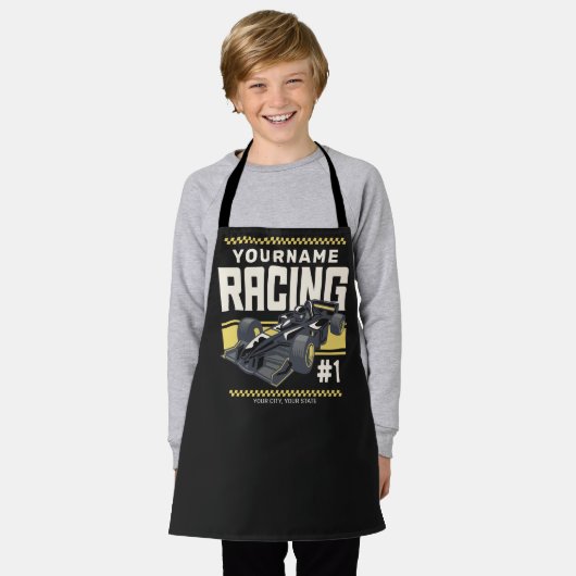 Tablier Pilote de voiture de course rapide de l'équipe de  (Porté)