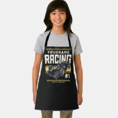 Tablier Pilote de voiture de course rapide de l'équipe de (Insitu)