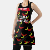 Tablier Piment Poivron, Chilli Cook de Queen Womens (Insitu)