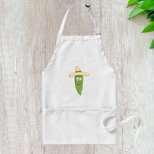 Tablier Piment Vert Souriant
