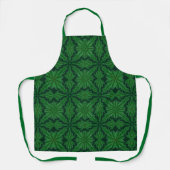 Tablier Pine Mandala Forêt Moyen Apron (Recto)