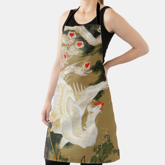 Tablier Pine Tree & Phoenix (Coeur d'Amour Phoenix), Jakuc (Insitu)