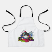 Tablier Pingouin as Biker (Recto)