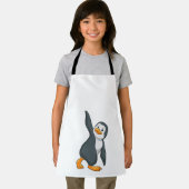 Tablier Pingouin au Yoga Exercice d'étirement (Insitu)