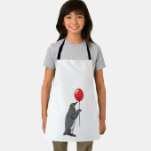 Tablier Pingouin avec ballon (Insitu)