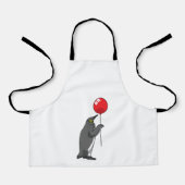Tablier Pingouin avec ballon (Recto)