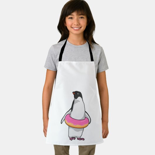 Tablier Pingouin avec Donut (Insitu)