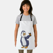 Tablier Pingouin avec papillon (Insitu)