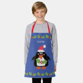 Tablier Pingouin de Noël (Porté)