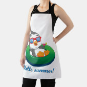 Tablier Pingouin en Croatie (Insitu)