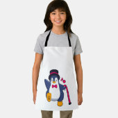 Tablier Pingouin en Groom avec Cravate (Insitu)