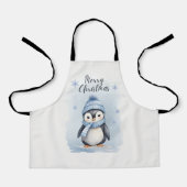 Tablier "Pingouin mignon" (Recto)