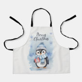 Tablier "Pingouin mignon" (Recto)