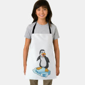 Tablier Pingouin sur glace floc (Insitu)