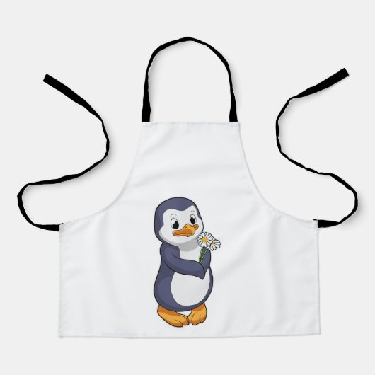 Tablier Pingouin with Daisy (Recto)