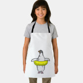 Tablier Pingouin with Swim (Insitu)