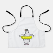 Tablier Pingouin with Swim (Recto)