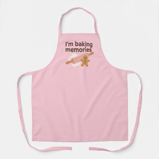 Tablier Pink Baking Memories (Recto)