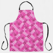 Tablier Pink Filigree Diamond Pattern (Recto)