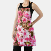 Tablier Pink Floral Bloom Pattern Design (Insitu)