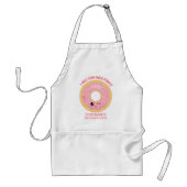 Tablier Pink Kawaii Donuts Cuisiner uniquement des aliment (Devant)