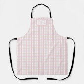 Tablier Pink Mix Plaid (Recto)