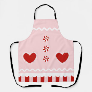 Tablier PINK NOËL PAIN GINGERBREAD Tout-En-Plan