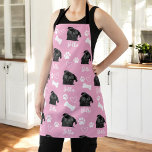 Tablier Pink Personnalisé Pet Photo Amoureux des chiens In<br><div class="desc">Montrez votre amour pour votre compagnon de fourrure avec le design "Cute Custom Love Empreinte de patte Pet Photo". Ce produit personnalisé vous permet de présenter votre photo d'animal de compagnie préférée, créant un hommage chaleureux à votre chien bien-aimé. Avec un motif empreinte de patte adorable et des options personnalisables,...</div>