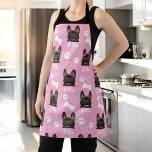 Tablier Pink Personnalisé Pet Photo Amoureux des chiens In<br><div class="desc">Montrez votre amour pour votre compagnon de fourrure avec le design "Cute Custom Love Empreinte de patte Pet Photo". Ce produit personnalisé vous permet de présenter votre photo d'animal de compagnie préférée, créant un hommage chaleureux à votre chien bien-aimé. Avec un motif empreinte de patte adorable et des options personnalisables,...</div>