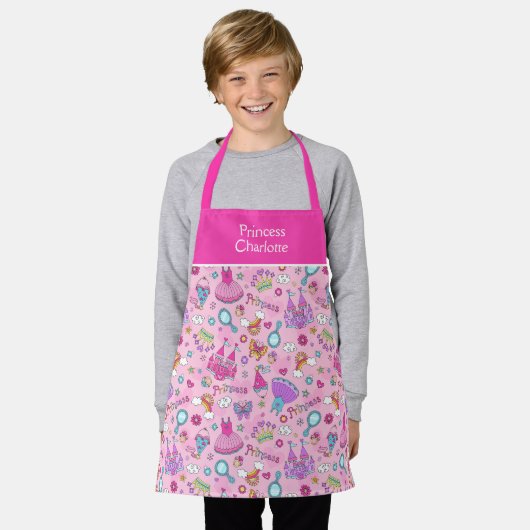Tablier Pink Princess Apron (Porté)