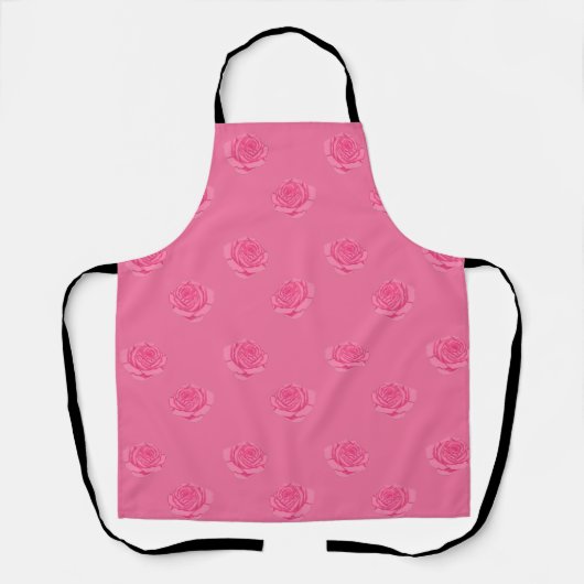 Tablier Pink roses (Recto)