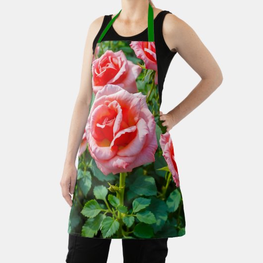 Tablier Pink Roses Apron (Insitu)