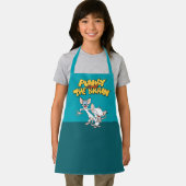 Tablier Pinky et le cerveau | Afficher le logo (Insitu)